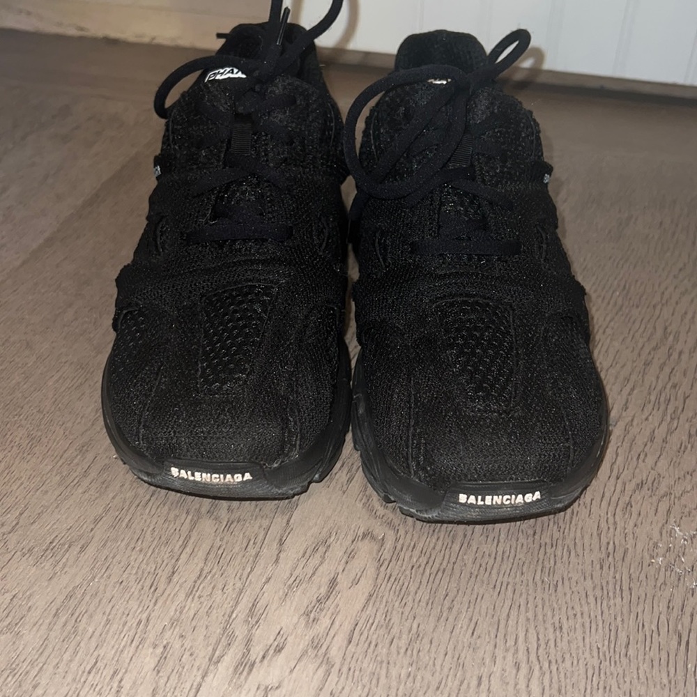 black balenciaga sneakers